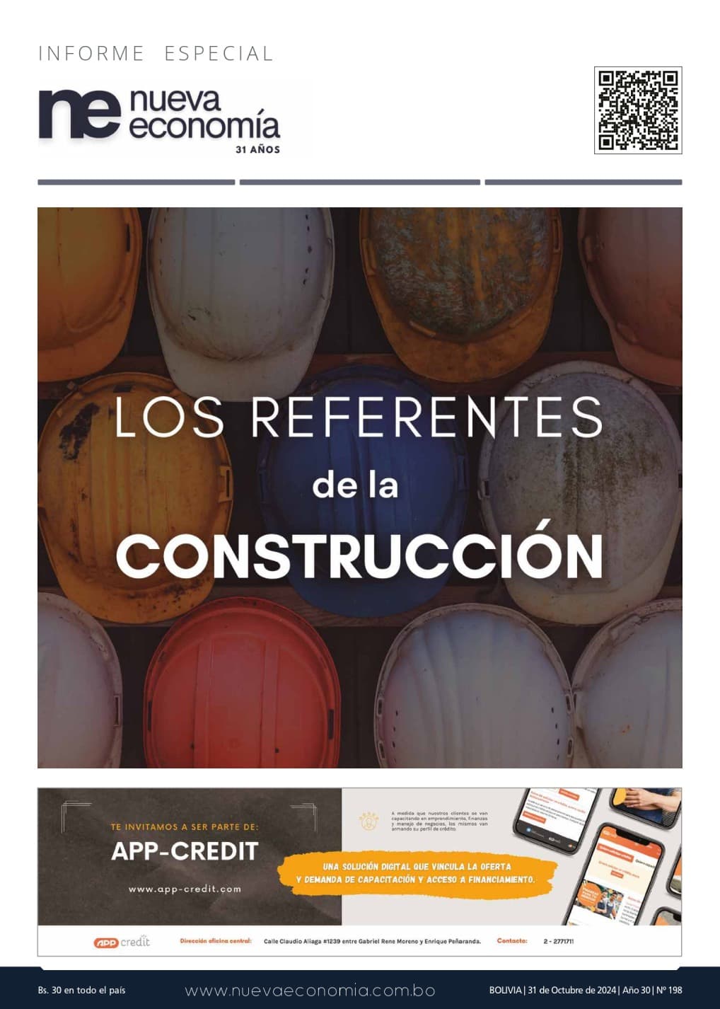 Portada de INF. ESPECIAL 198