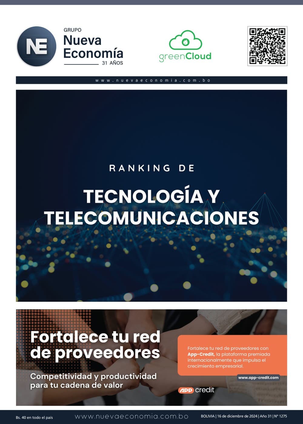 Portada de EDICIÓN 1275