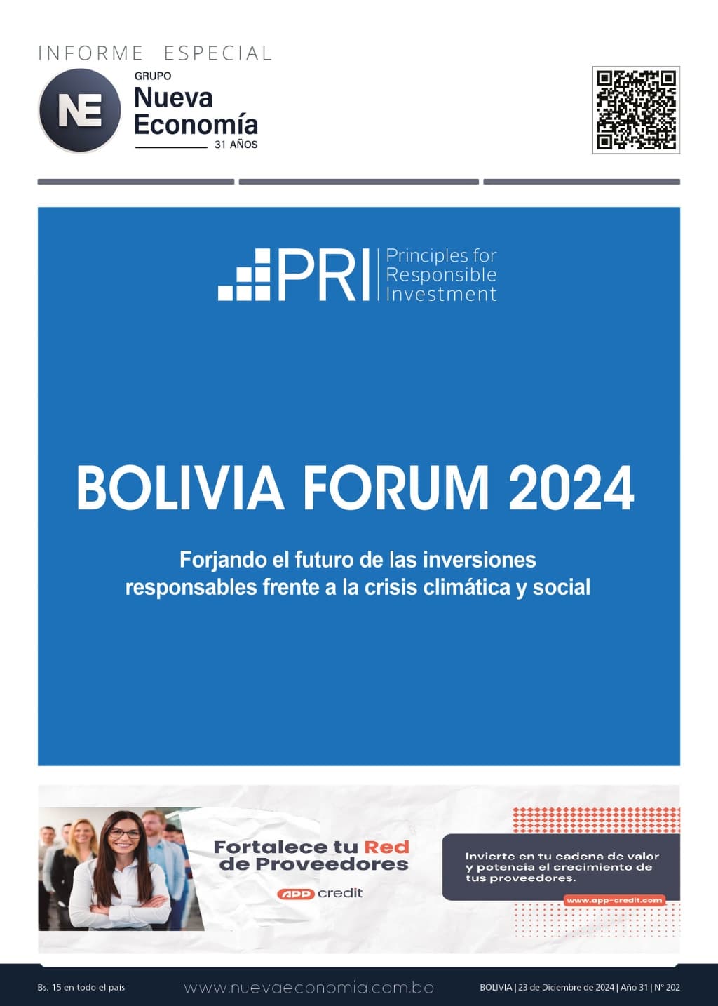 Portada de INF. ESPECIAL 202