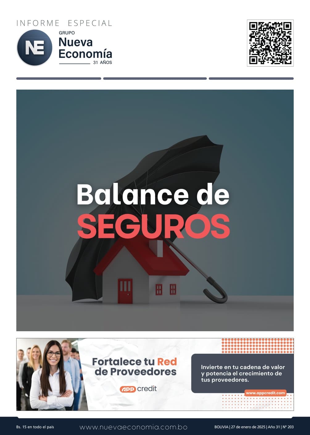 Portada de INF. ESPECIAL 203