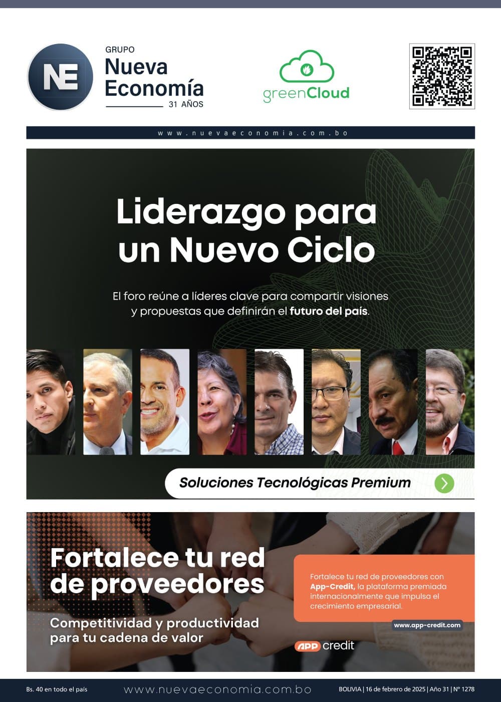 Portada de EDICIÓN 1278