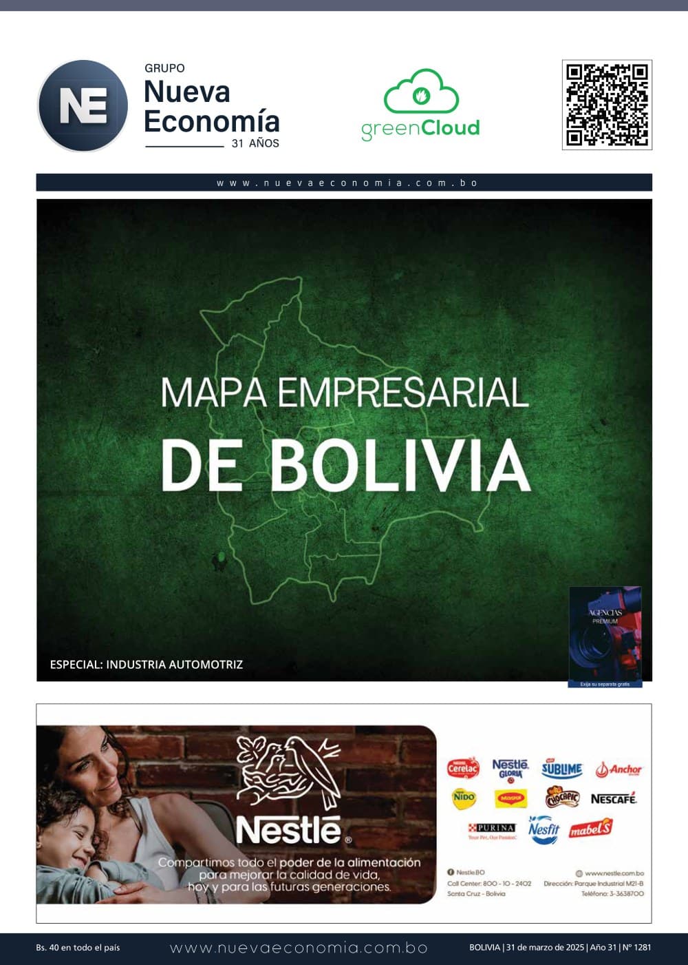 Portada de EDICIÓN 1281