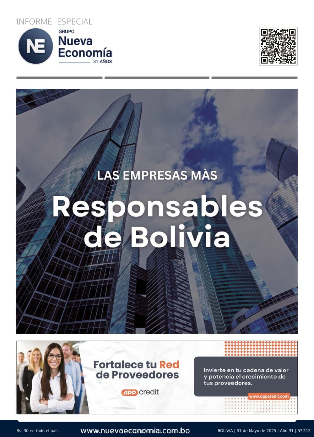Portada de INF. ESPECIAL 212