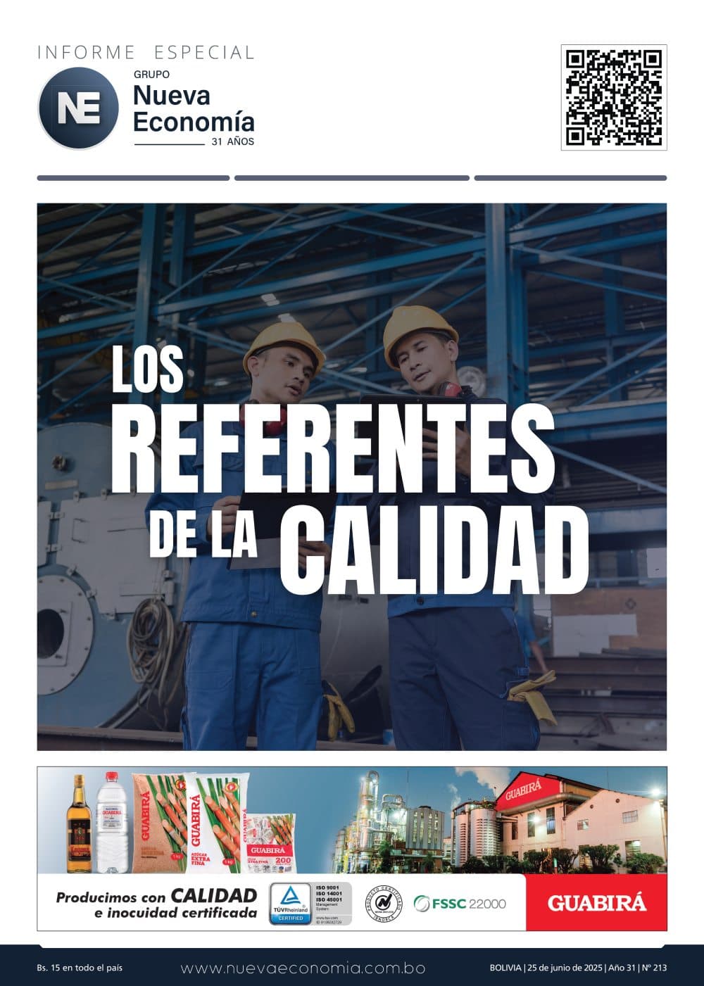 Portada de INF. ESPECIAL  213