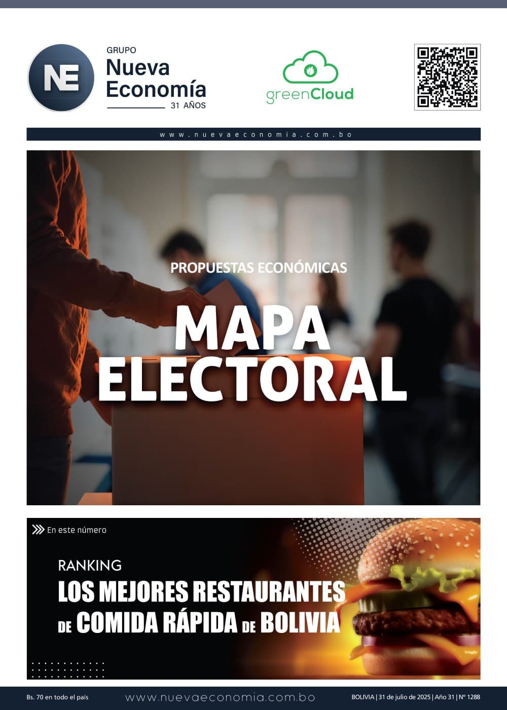 Portada de EDICIÓN 1288