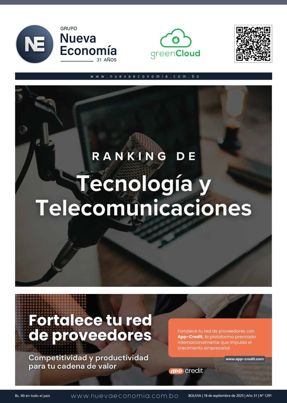 Portada de EDICIÓN 1291