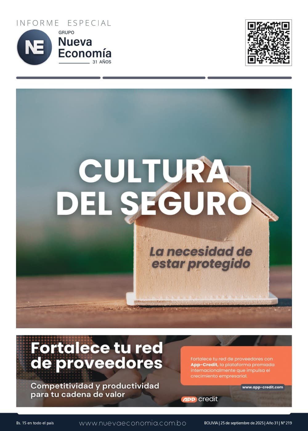 Portada de INF. ESPECIAL 219