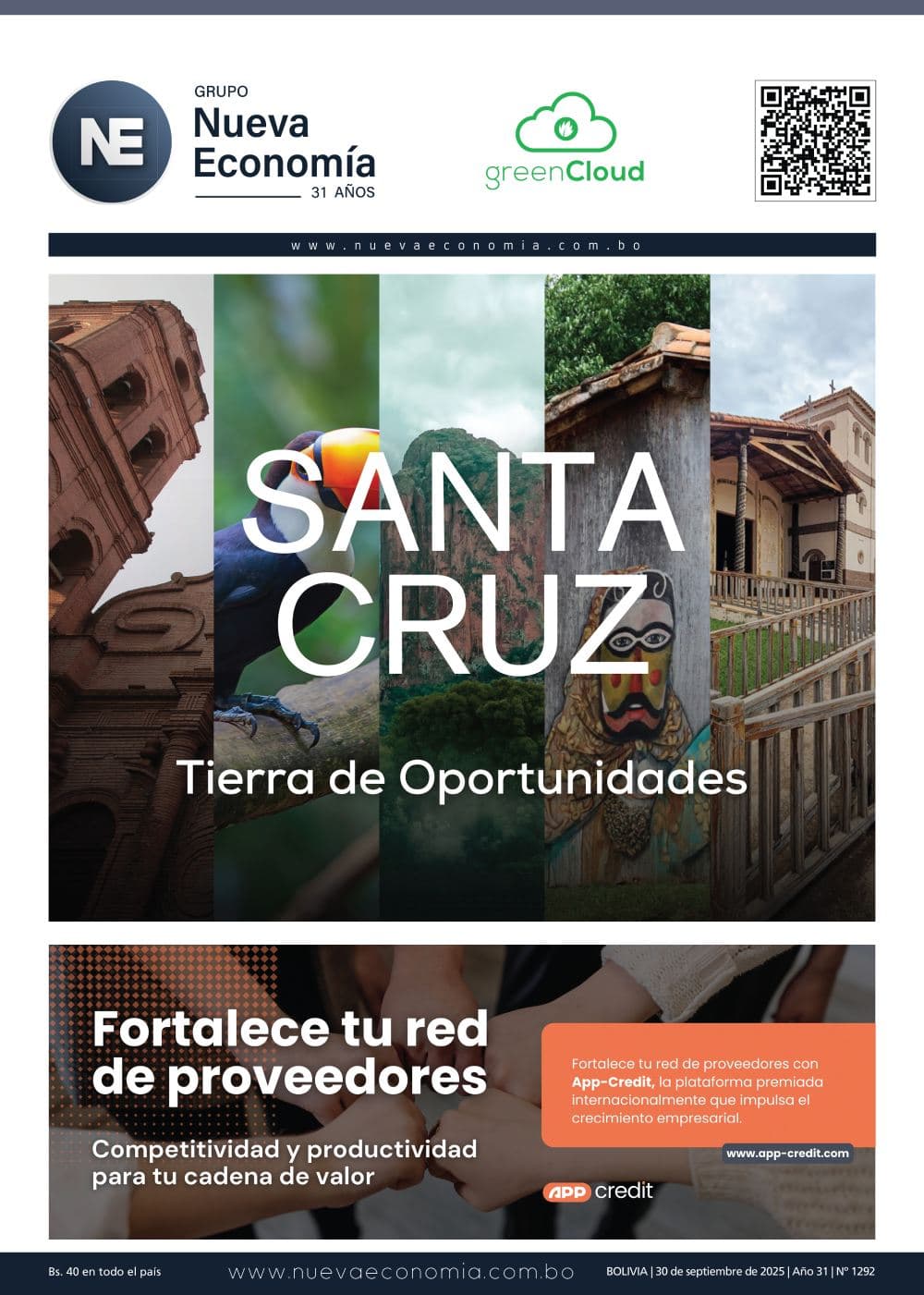 Portada de EDICIÓN 1292