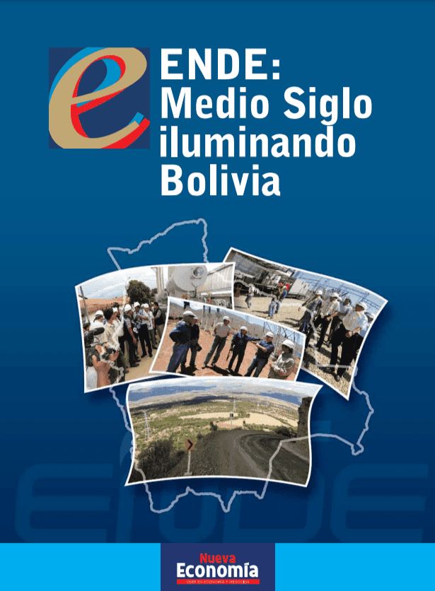 Portada de SEPARATAS - ENDE MEDIO SIGLO ILUMINANDO BOLIVIA