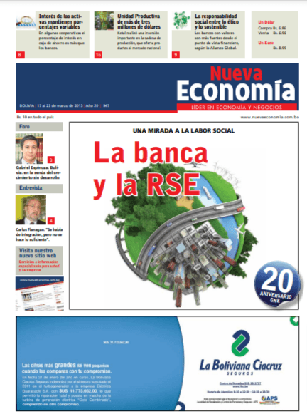 Portada de EDICIÓN 947