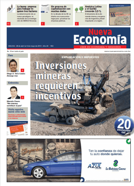 Portada de EDICIÓN 953