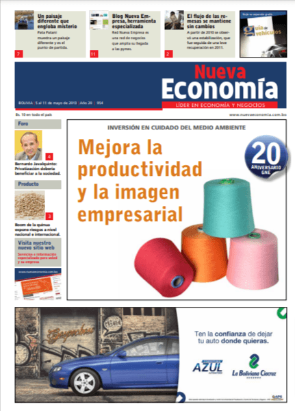 Portada de EDICIÓN 954