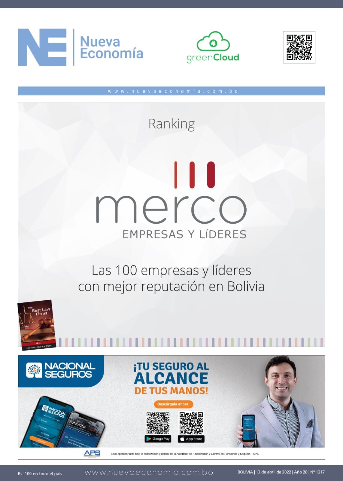 Portada de EDICIÓN 1217