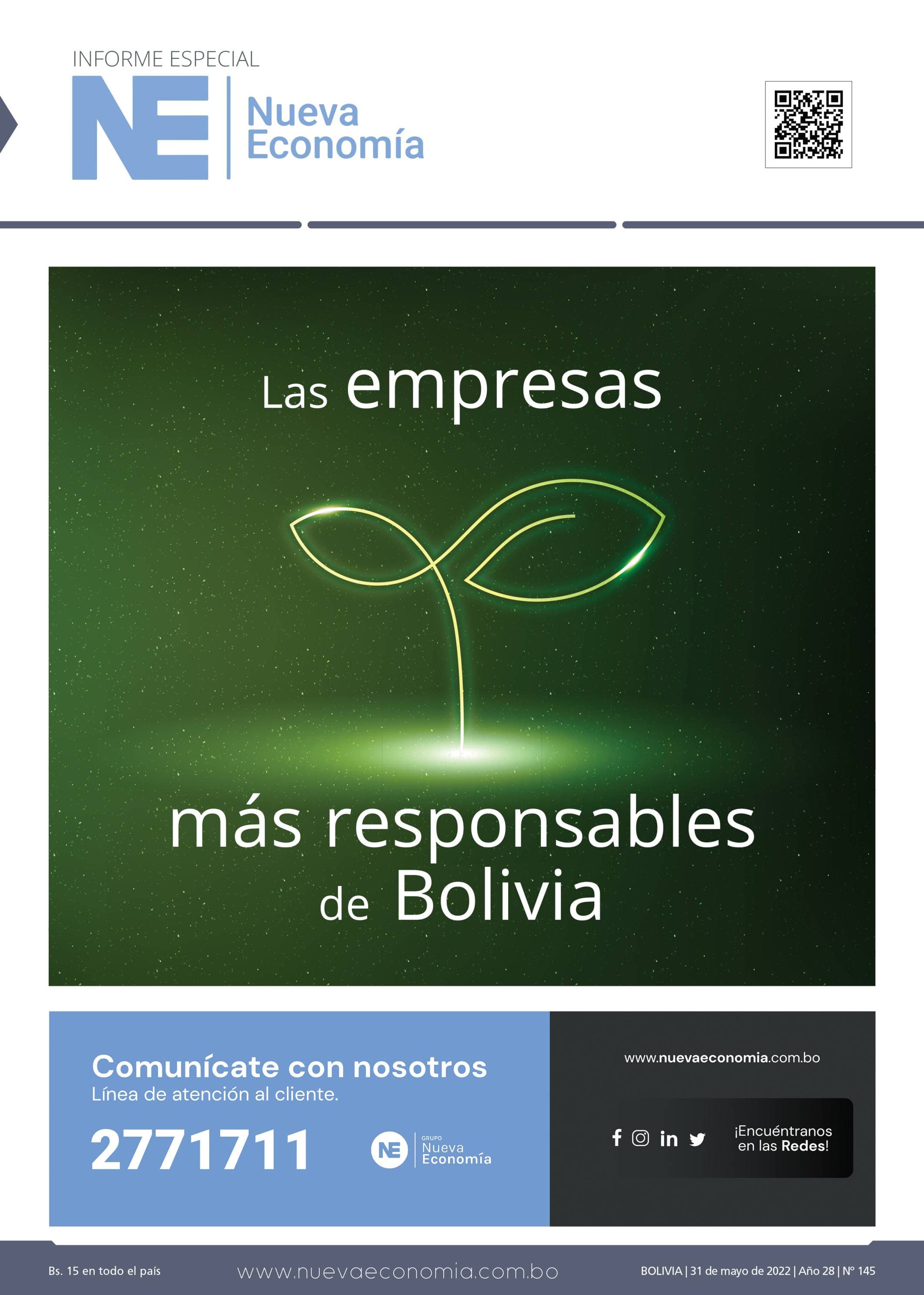 Portada de INF. ESPECIAL 145