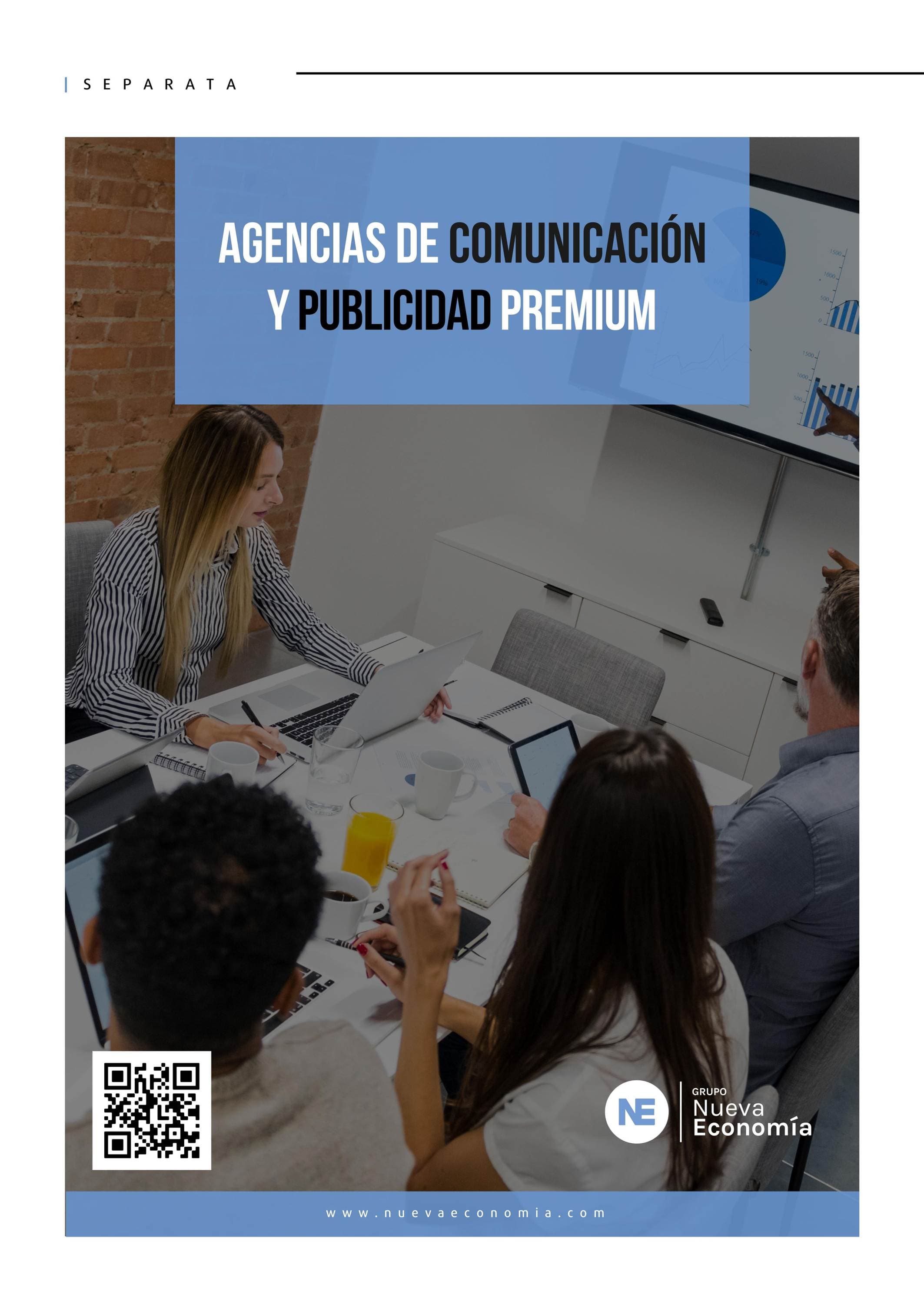 Portada de SEPARATA - AGENCIAS DE COMUNICACIÓN Y PUBLICIDAD PREMIUM