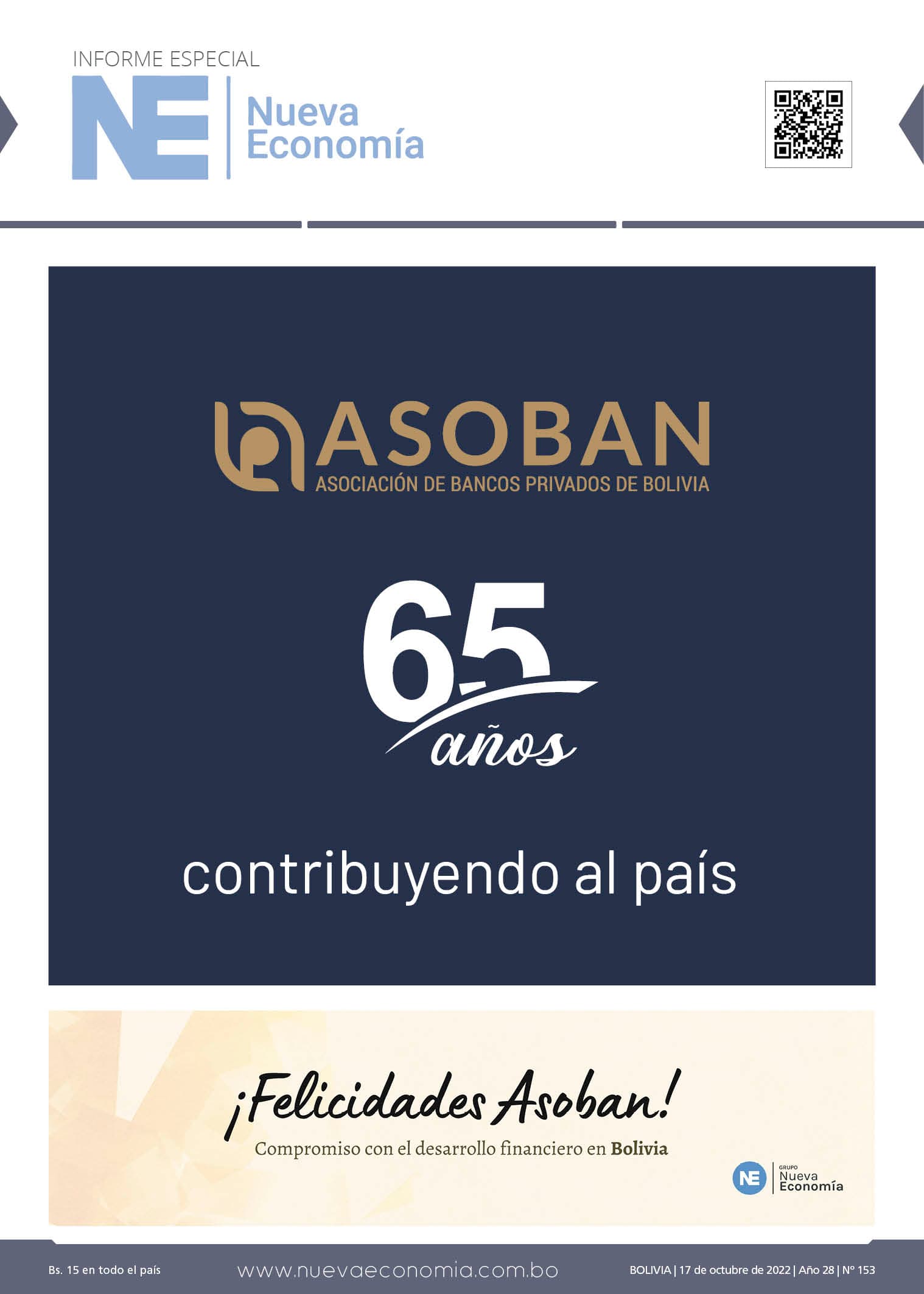 Portada de INF. ESPECIAL 153