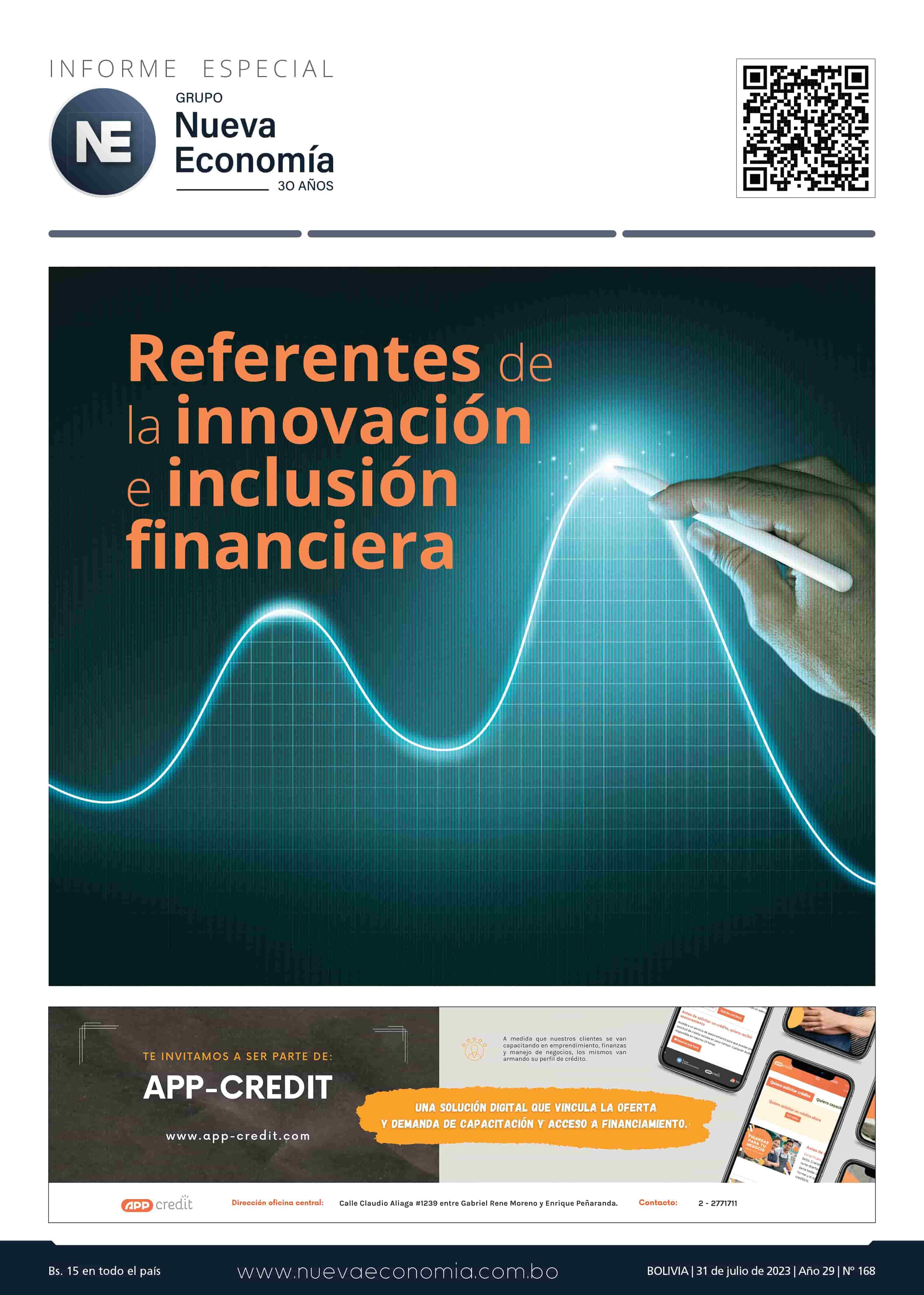 Portada de INF. ESPECIAL 168