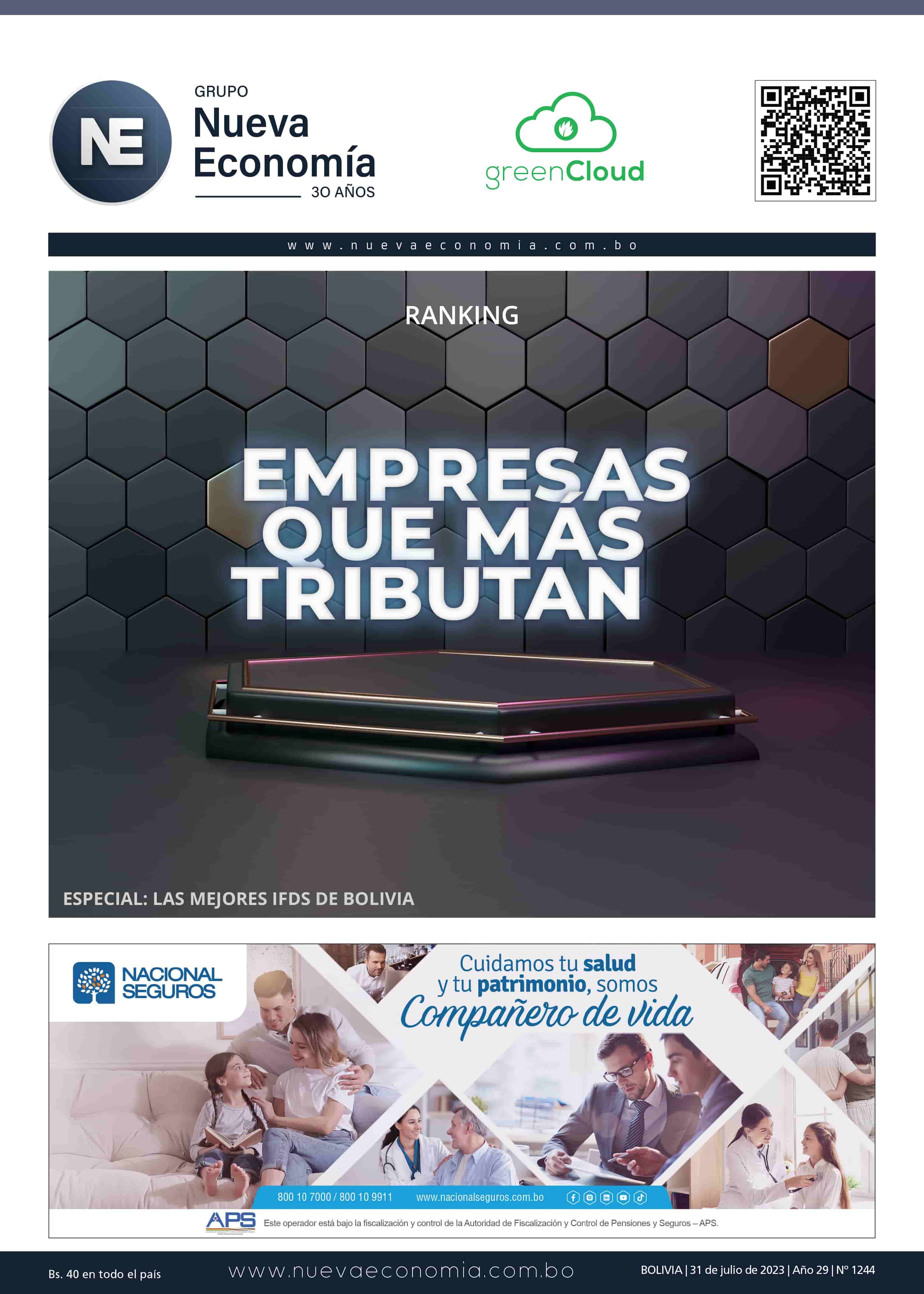 Portada de EDICIÓN 1244