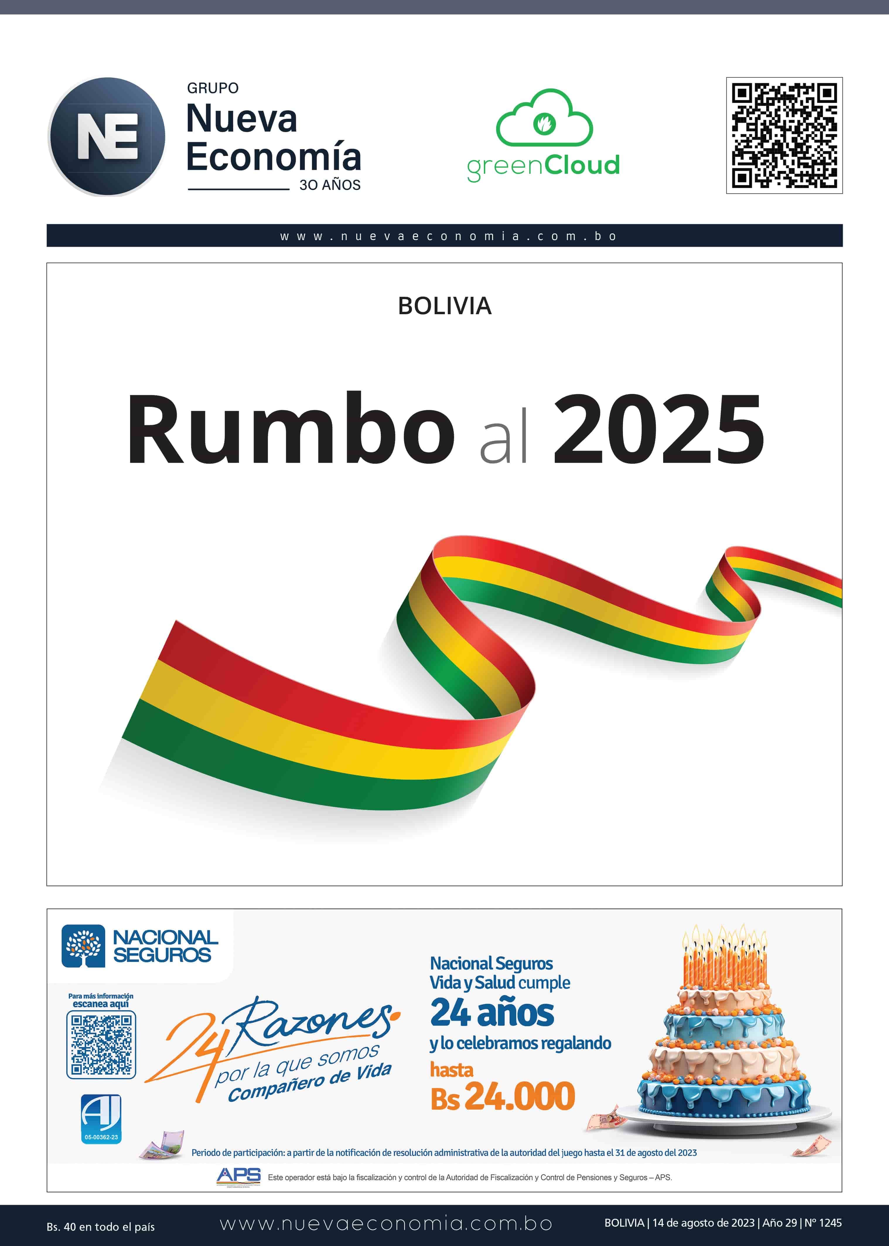 Portada de EDICIÓN 1245
