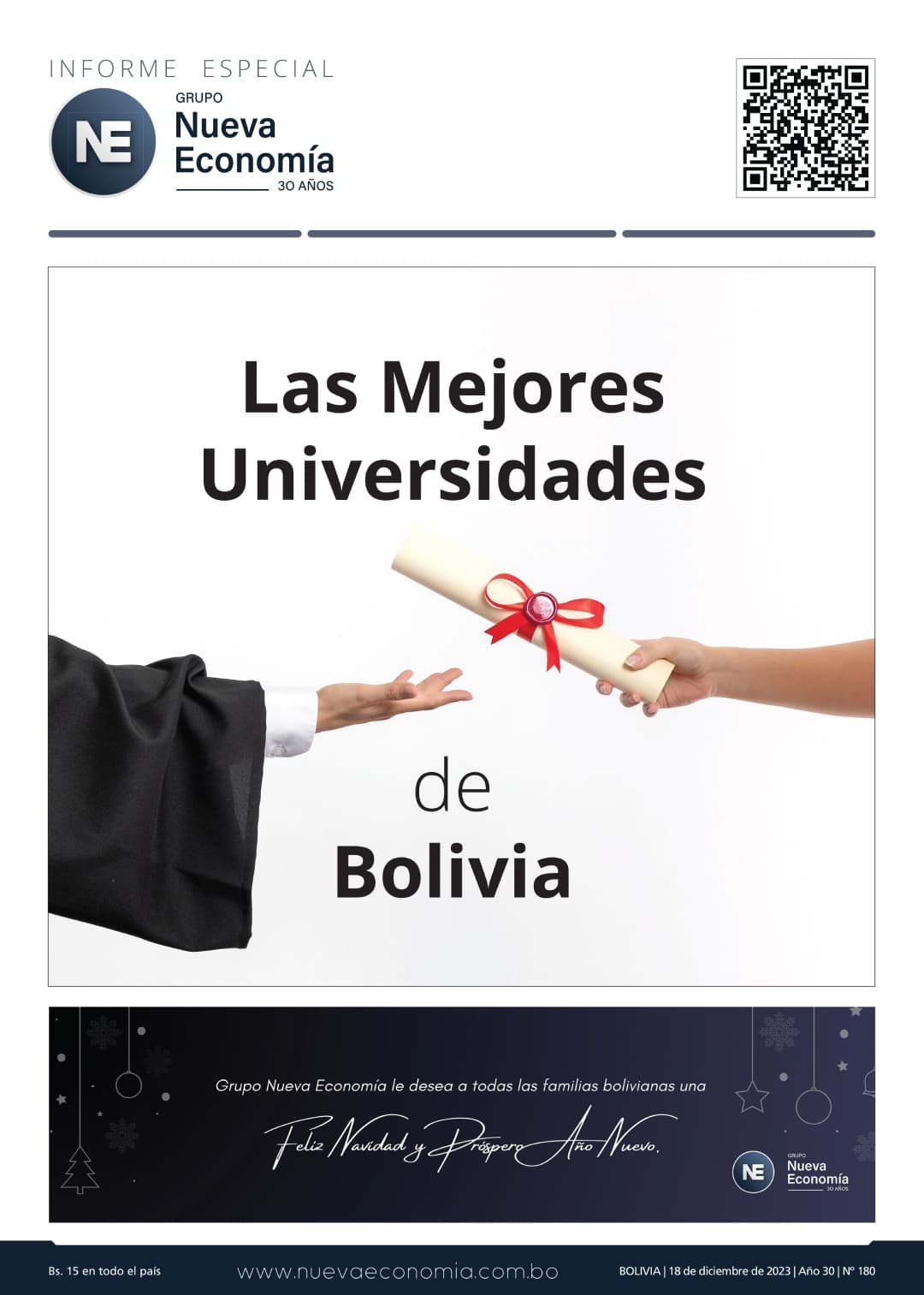 Portada de INF. ESPECIAL 180