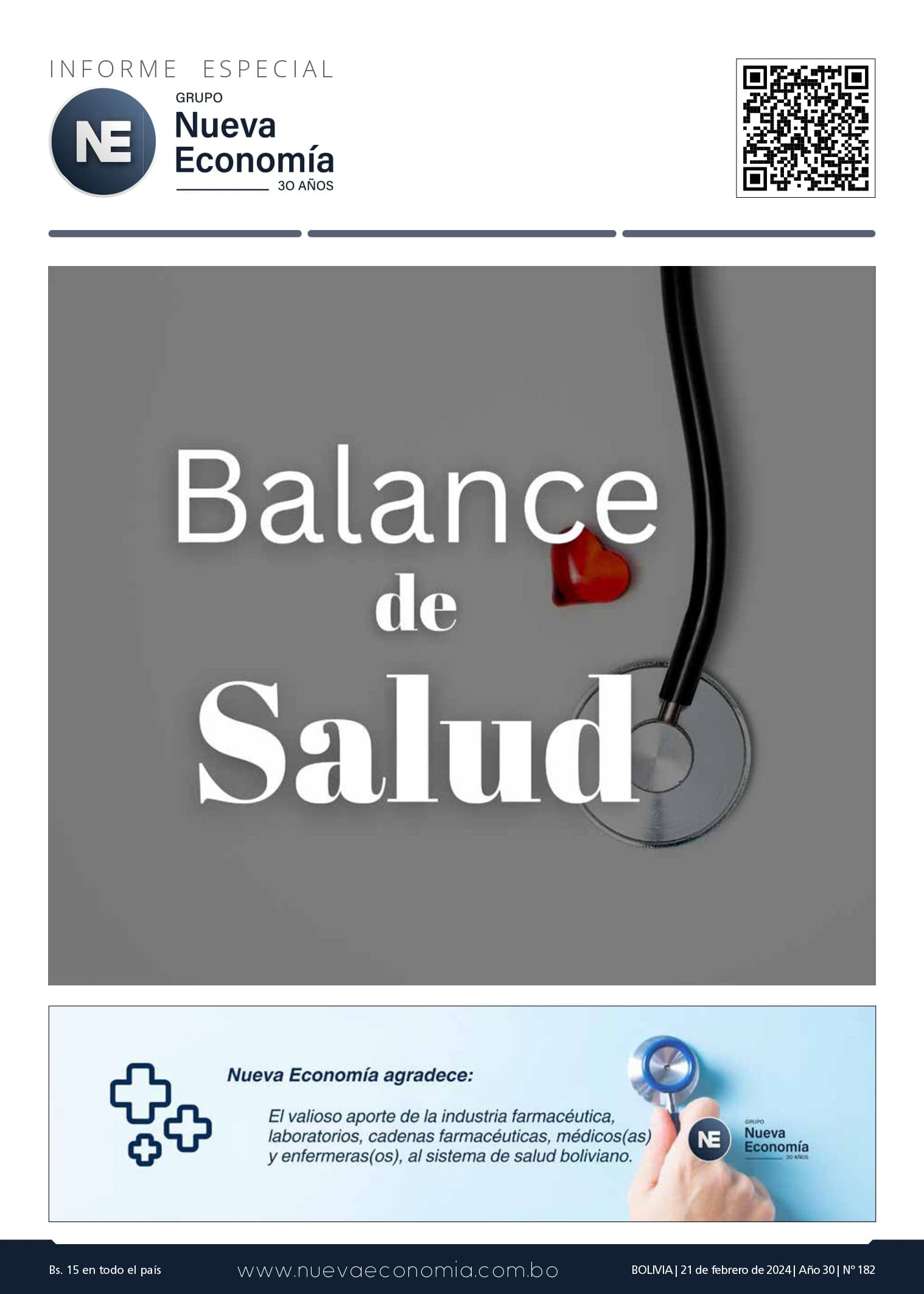 Portada de INF. ESPECIAL 182