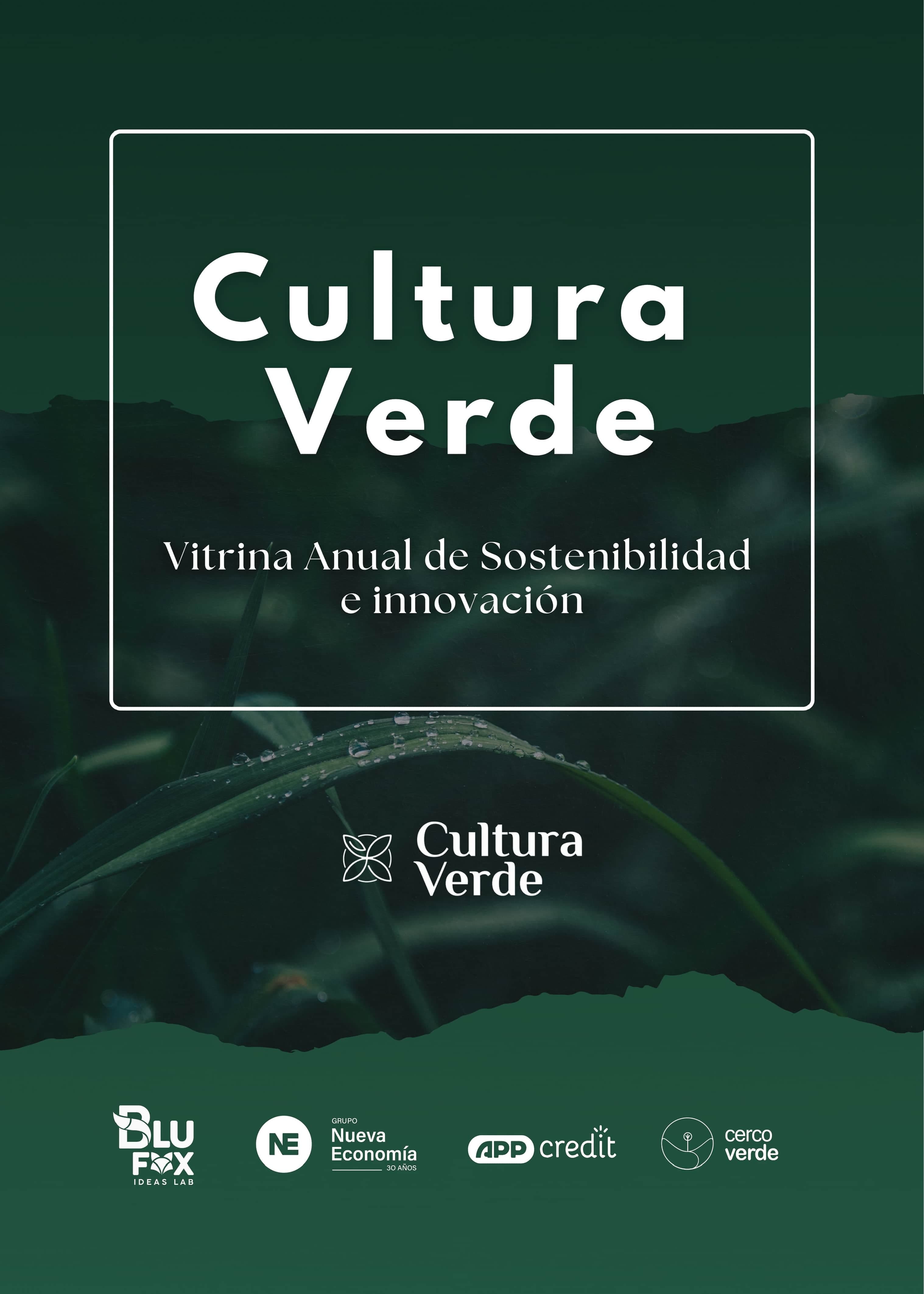 Portada de Cultura Verde - Separata