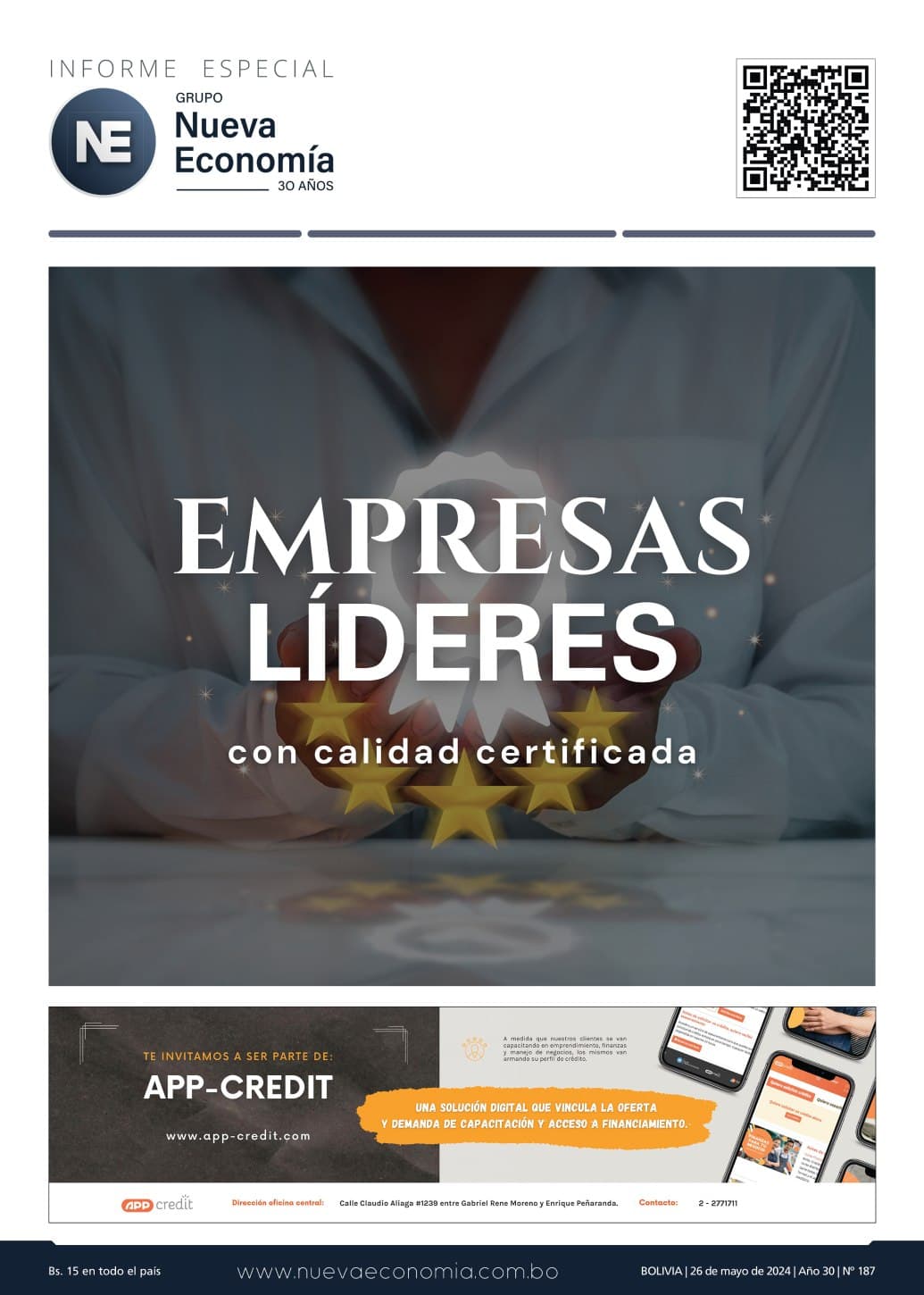 Portada de INF. ESPECIAL 187