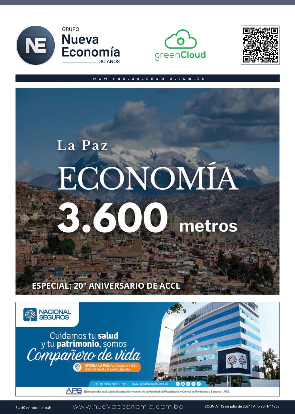 Portada de EDICIÓN 1265