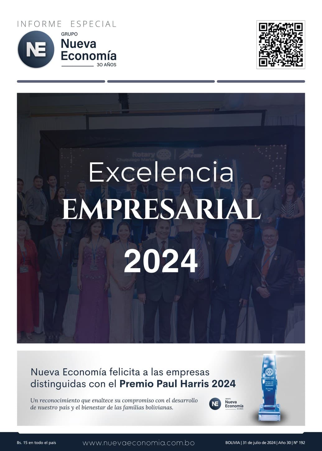 Portada de INF. ESPECIAL 192