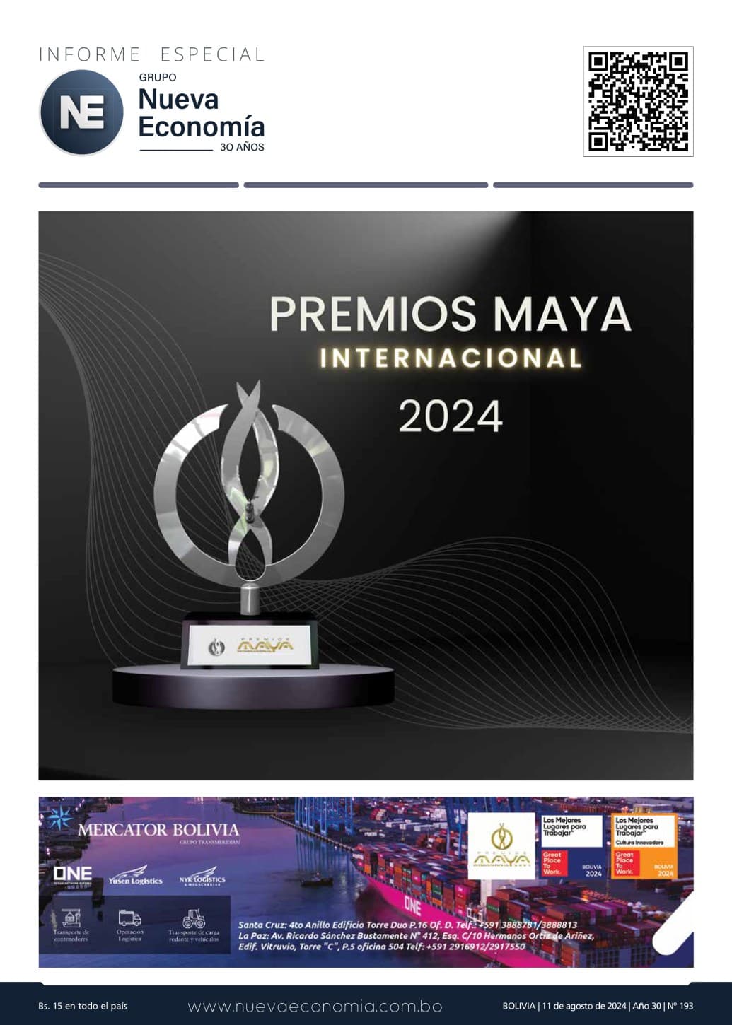 Portada de INF. ESPECIAL 193
