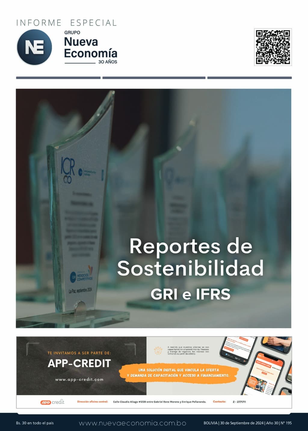 Portada de INF. ESPECIAL 195