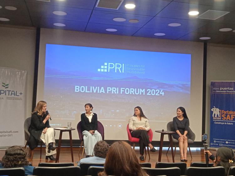 Primer PRI Bolivia Forum: Forjando el Futuro de las Inversiones Responsables frente a la Crisis Climática y Social