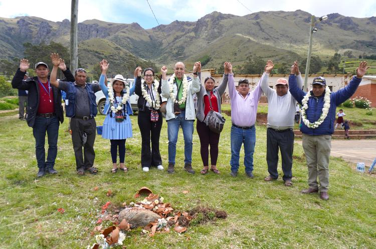 Kewiña Pampa, la séptima comunidad en ser beneficiada a través de Agua SOMOS