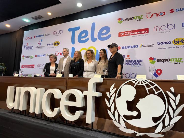 UNICEF presenta la sexta versión de su Teletón “Tiempo de Actuar” en favor de la infancia boliviana