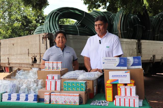 Itacamba refuerza su apoyo humanitario con una segunda entrega para las zonas afectadas por la riada en El Torno