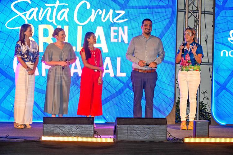 Natura, junto a Paceña, Nosotras, Finesse, Empacar, Novotel y los Testarudos, promueven una ciudad más limpia en Carnaval