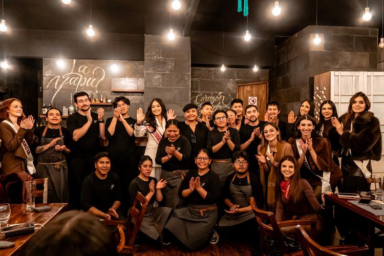 HUARI acompaña experiencia gastronómica de  Reina Hispanoamericana en La Paz