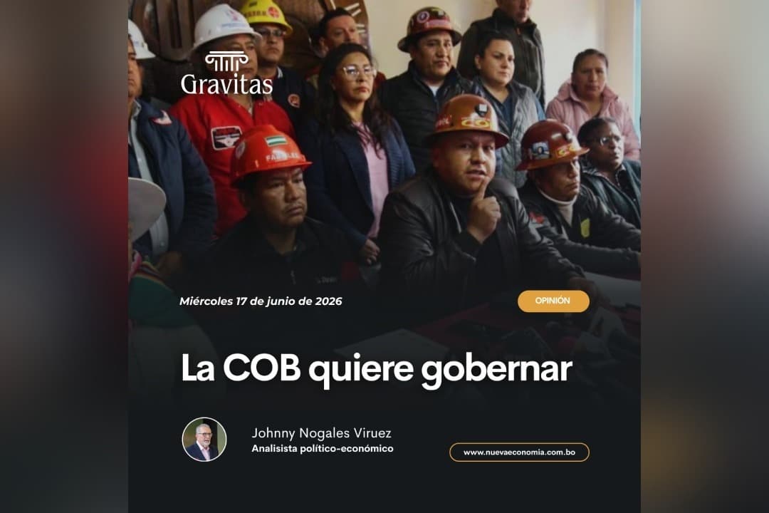 La COB quiere gobernar