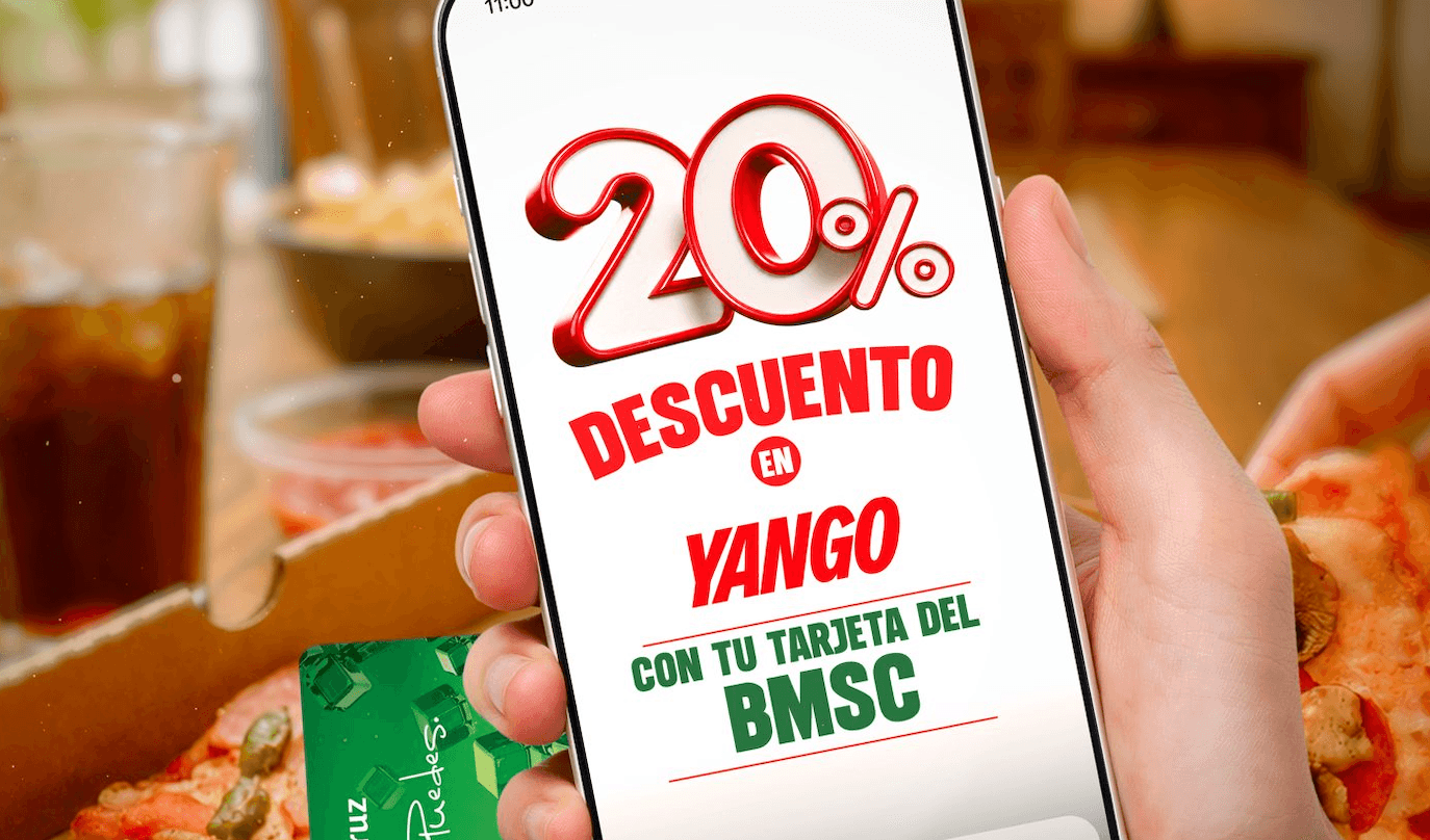Yango Comida y BMSC se unen para ofrecer ahorro diario a los usuarios de delivery