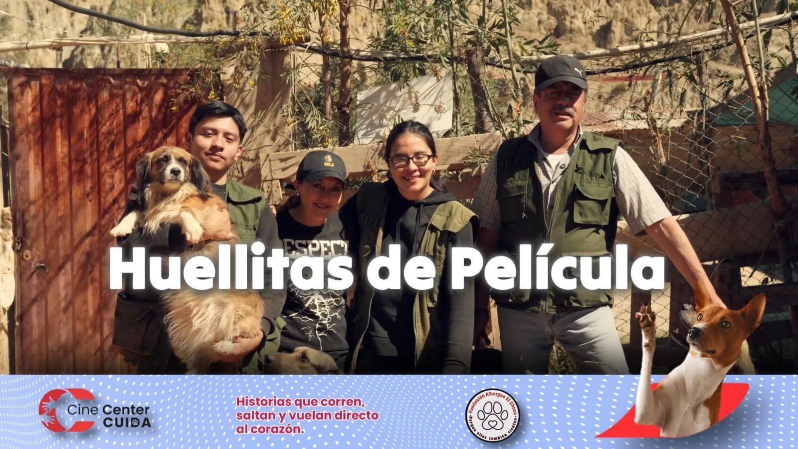 Cine Center Cuida convierte una función de cine en una oportunidad para ayudar a perros rescatados