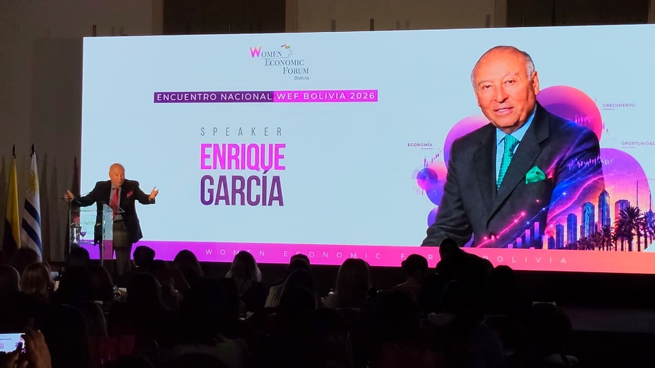 WEF Bolivia 2026 reúne a mujeres y hombres para impulsar la "reactivación económica y creación de oportunidades"