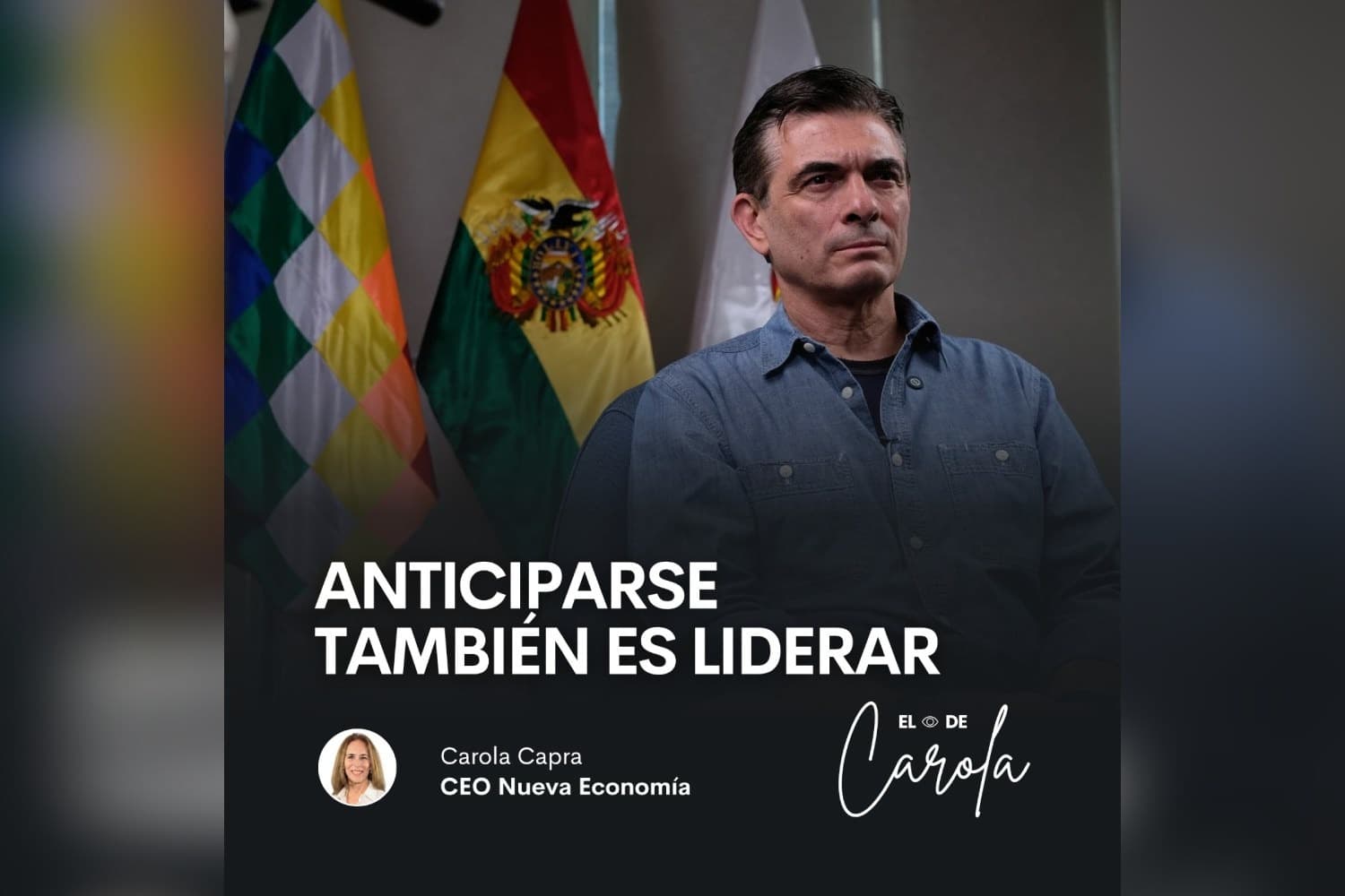 Anticiparse también es liderar