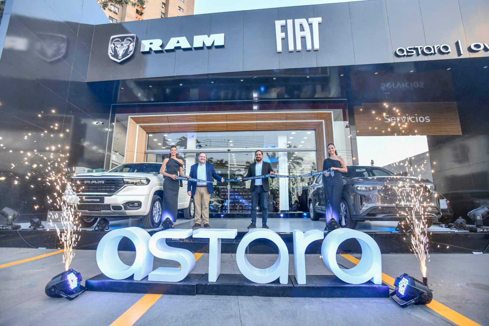 FIAT y RAM estrenaron nuevo showroom en Santa Cruz con una propuesta integral de vehículos y servicio de última generación