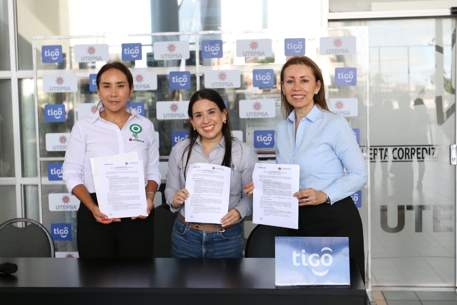 Tigo y UTEPSA habilitan Zona Wifi gratuita para beneficiar a toda la comunidad estudiantil