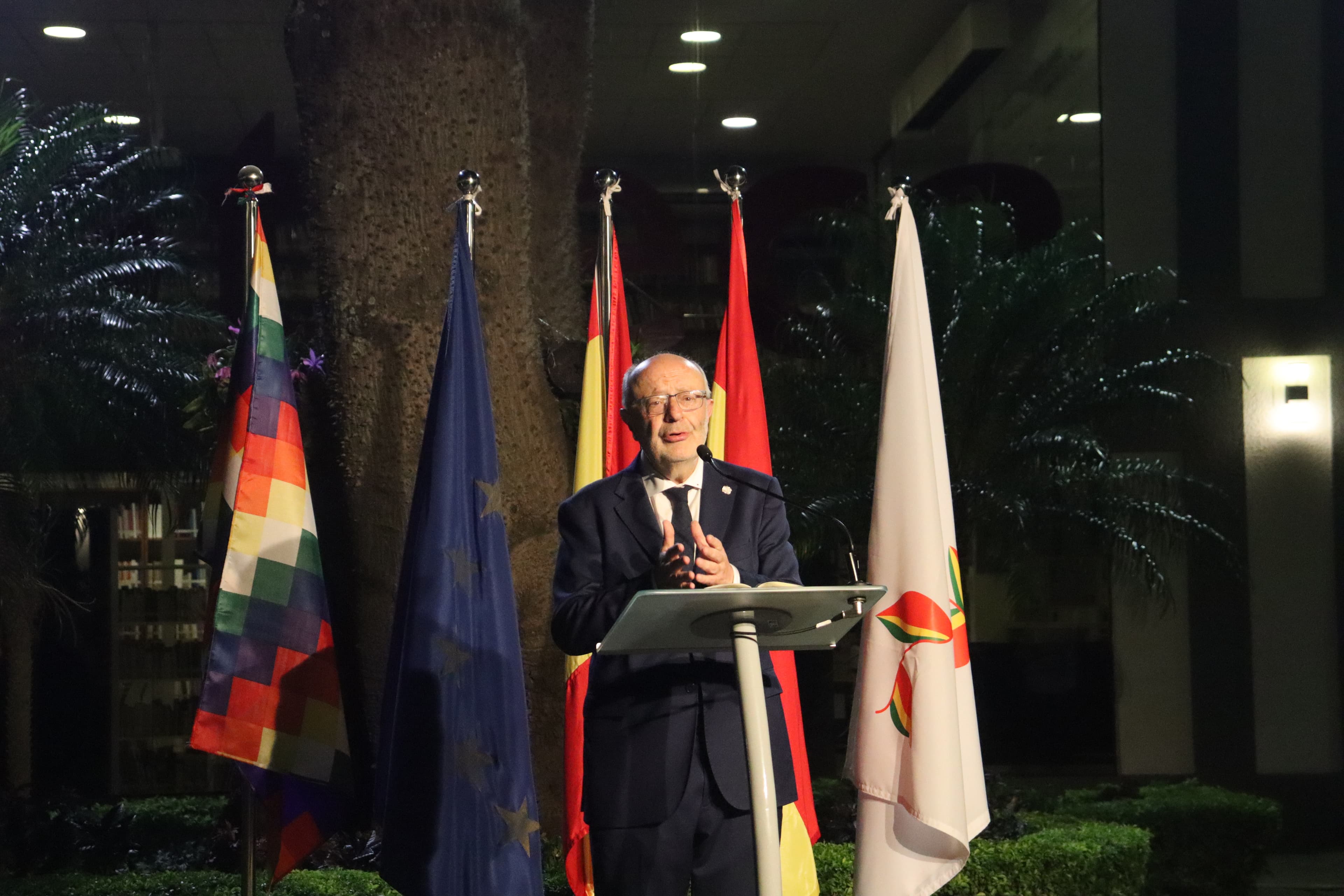 España conmemora su Fiesta Nacional y 40 años de cooperación en Bolivia
