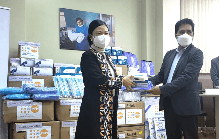 UNFPA entregó insumos y medicamentos equivalentes a $us 400 mil