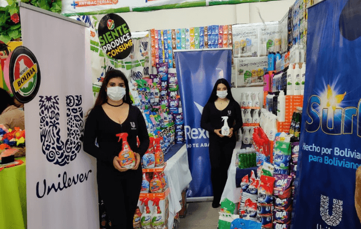 NUNILEVER se suma al relanzamiento del sello “Hecho en Bolivia”