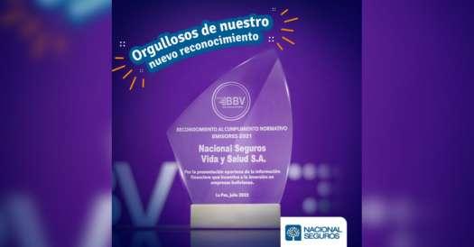 Grupo Nacional Vida recibe reconocimiento de la Bolsa
