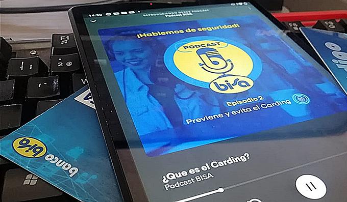 Banco Bisa habla de seguridad