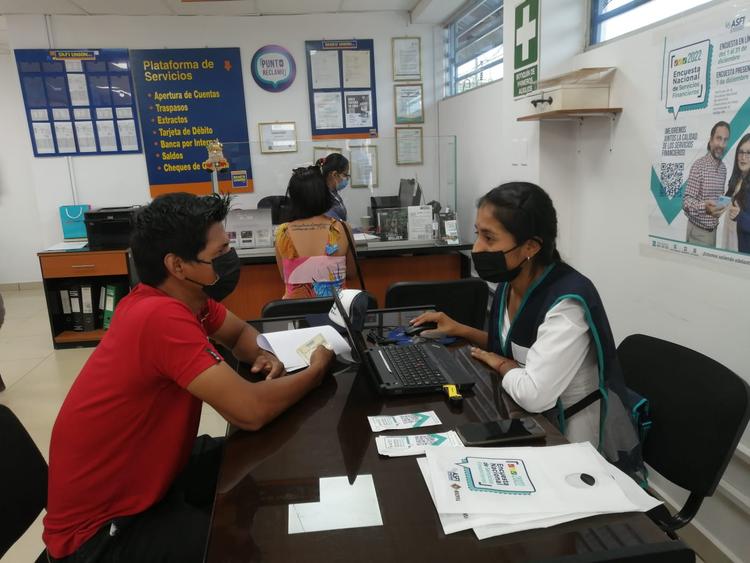 ASFI arrancó con la encuesta nacional de servicios financieros, presencial, en todo el país